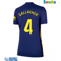 Atletico Madrid Conor Gallagher #4 Gostujuci Dres za Ženska 2025-26 Kratak Rukav
